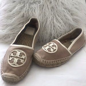 Tory Burch Tan Espadrilles